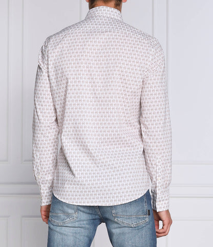 MK L/S ALL OVER LOGO SHIRT