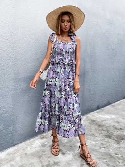 SHEIN SEAMED DRESS