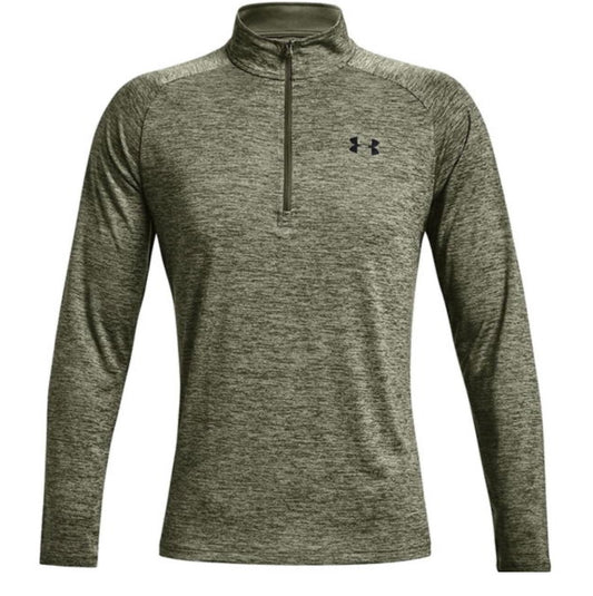 UA TECH HALF ZIP TOP