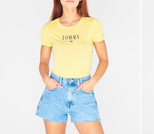 TOMMY JEANS SLIM FIT PRINT LOGO T-SHIRT