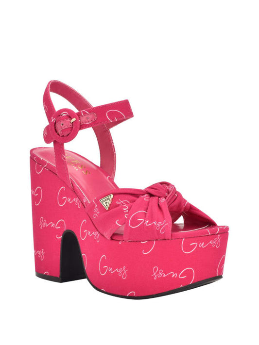 GUESS PLATFORM SANDALS