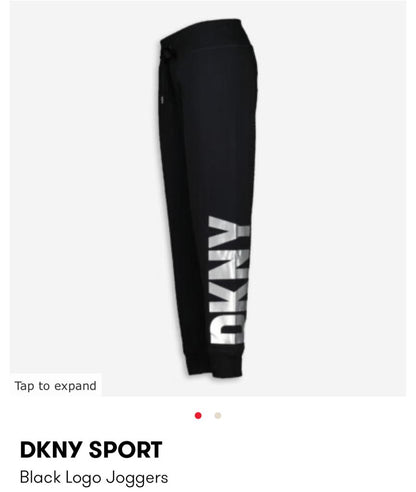 DKNY SPORT METALLIC LOGO JOGGER