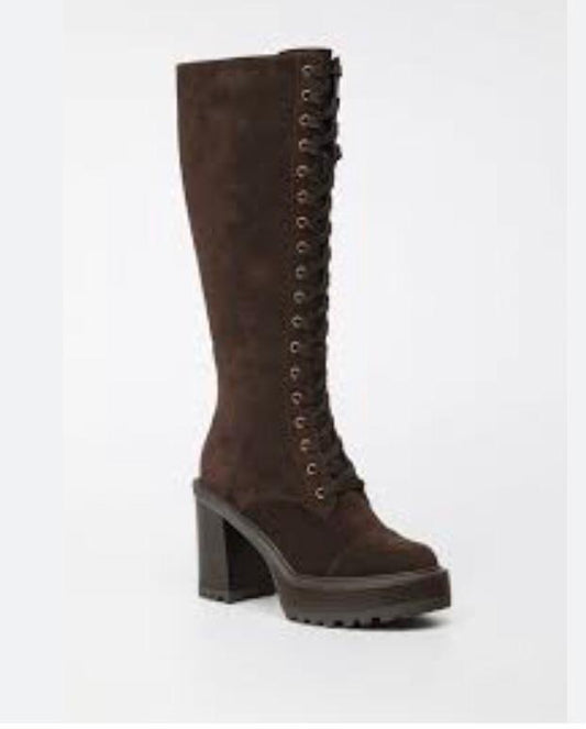 JUST FAB KITT LACE UP BOOT