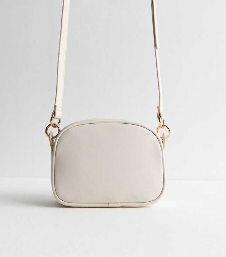 NEW LOOK DOME LEATHER LOOK CROSS BODY BAG