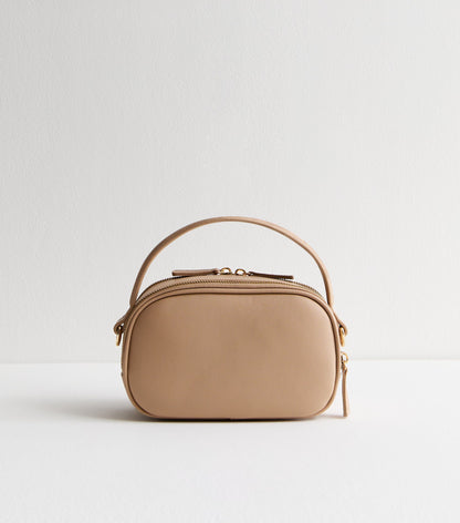 NEW LOOK DOUBLE POCKET CAMERA CROSS BODY BAG