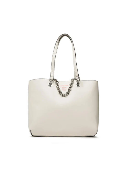 CK EGGSHELL TOTE BAG