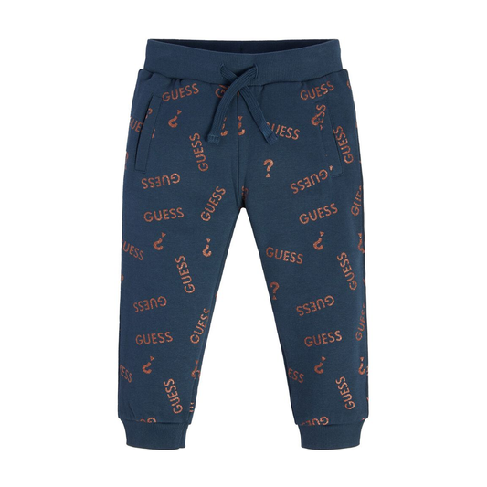 Guess Print Logo Kids Sweatpants