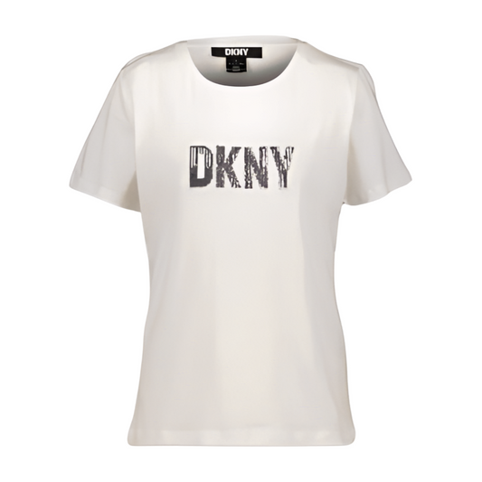 DKNY Sequin Logo T-shirt