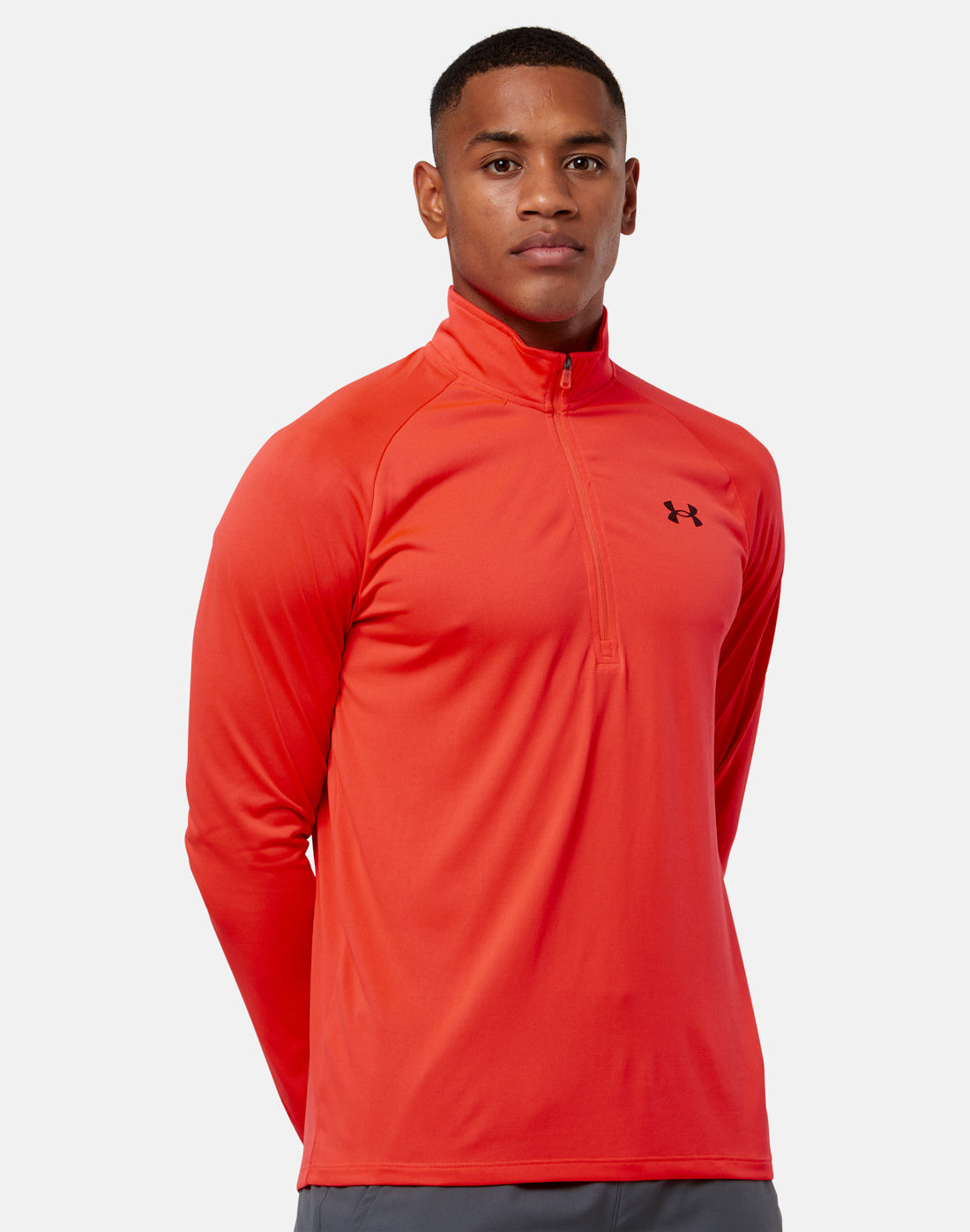 UA TECH ZIP TOP