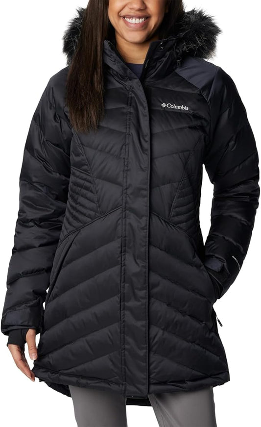 COLUMBIA WOMENS LAY D DOWN MID JACKET