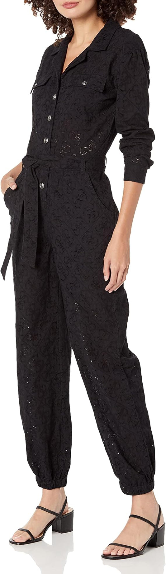 GUESS PATTERN LOGO JUMPSUIT