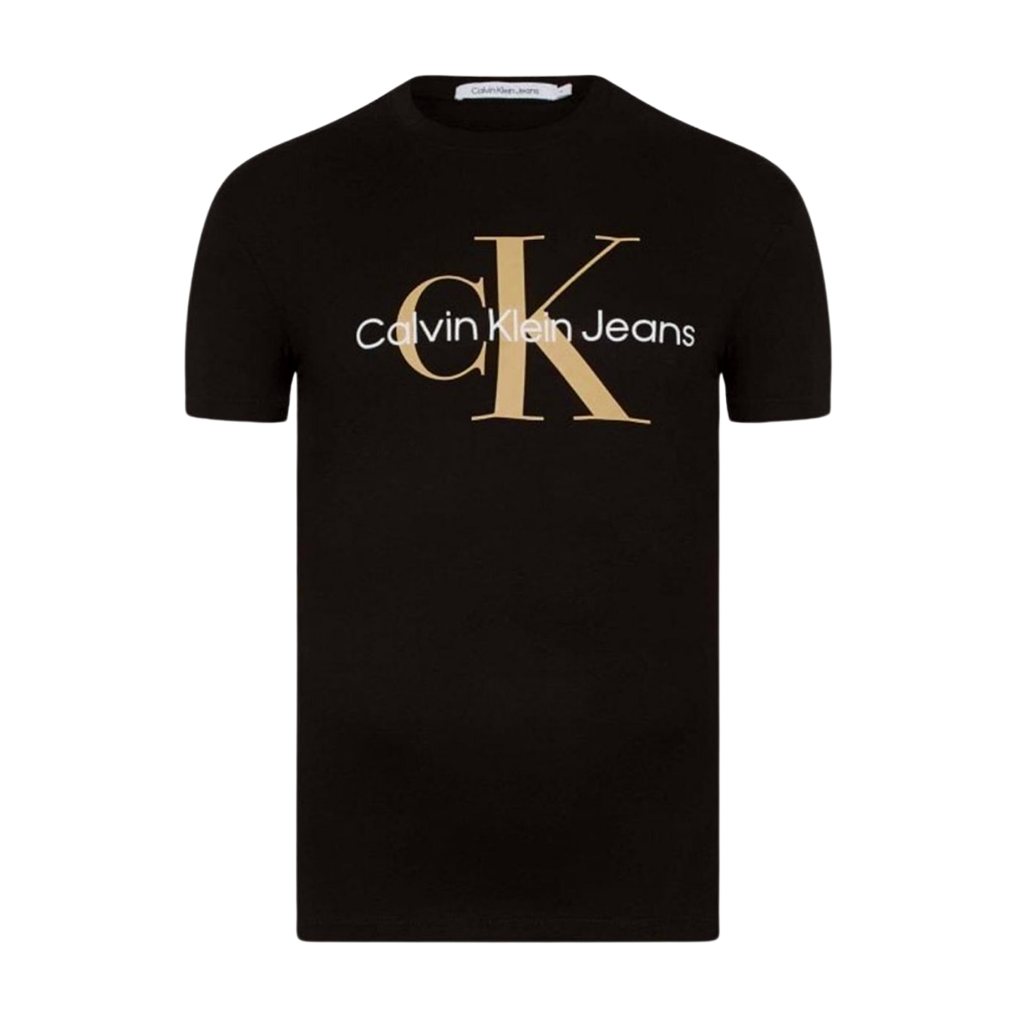 Ck Camel Labell Round T-shirt