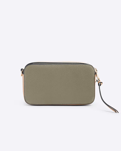 RI FAUX LEATHER CROSS BODY BAG