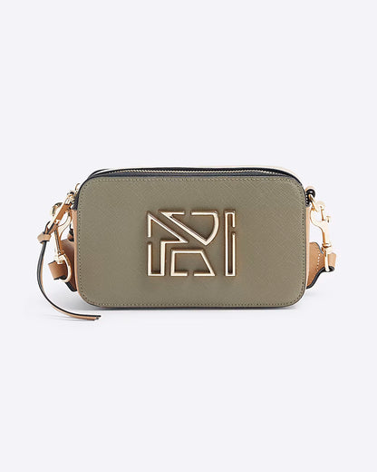 RI FAUX LEATHER CROSS BODY BAG
