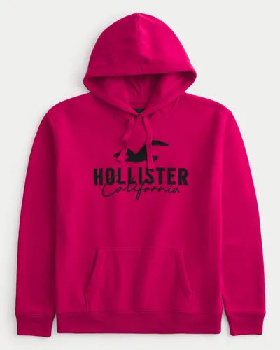 Hollister Logo Graphic Hoodie