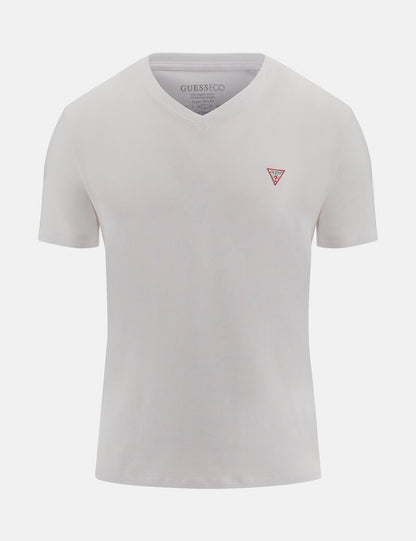 GUESS LOGO V-NECK T-SHIRT