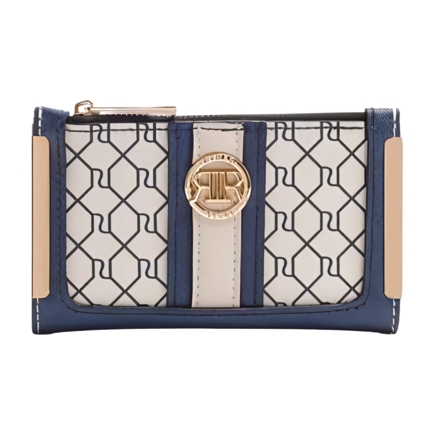 River Island Monogram Mini Purse Wallet