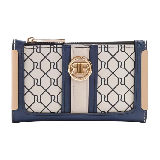 River Island Monogram Mini Purse Wallet