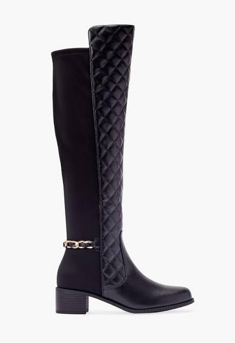 Justfab Argo Quitled Riding Boot