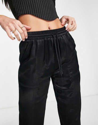 ASOS DETAIL DESIGN SATIN SEAM JOGGER