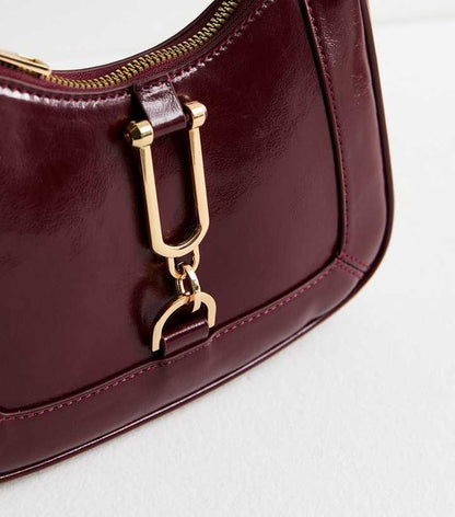 NEW LOOK PANELLED FAUX LEATHER CROSS BODY BAG