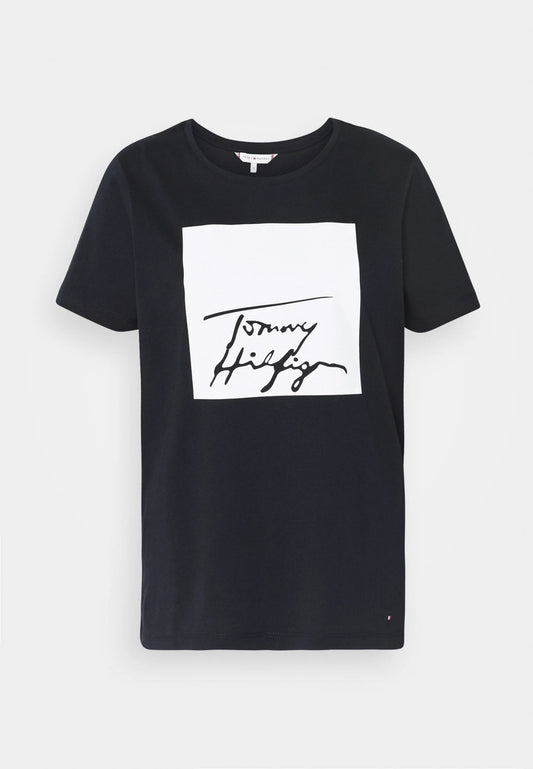 TH PRINT LOGO T-SHIRT