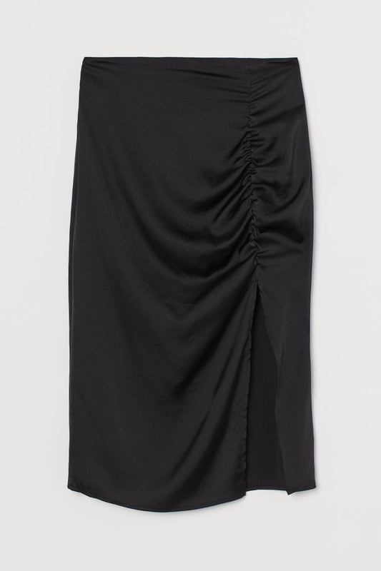 H&M SATIN SOIREE SKIRT