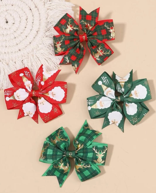 SHEIN FIONKE CHRISTMAS HAIR CLIPS