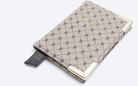 RI MONOGRAM PASSPORT COVER