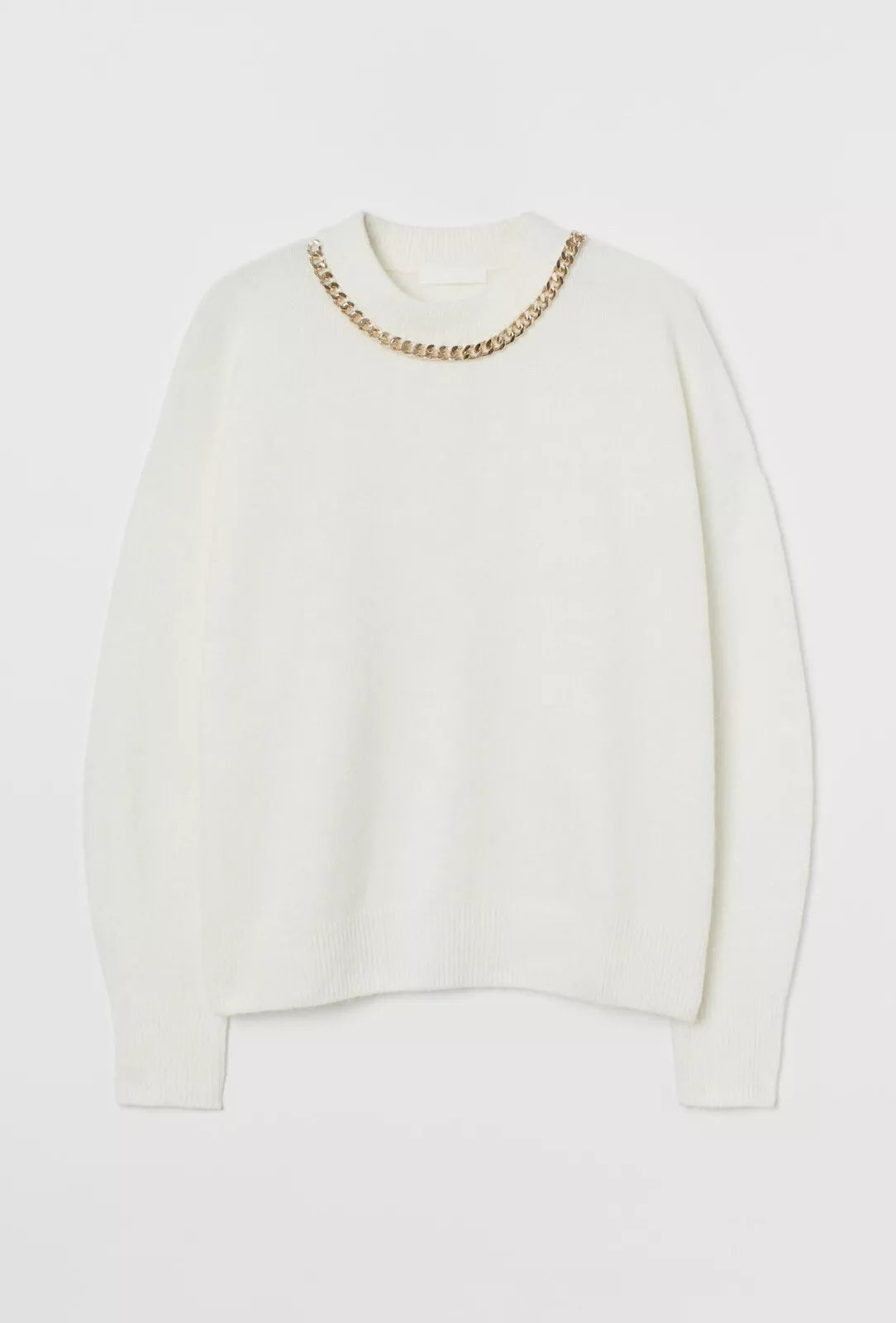 H&M WOOL CHAIN JUMPER